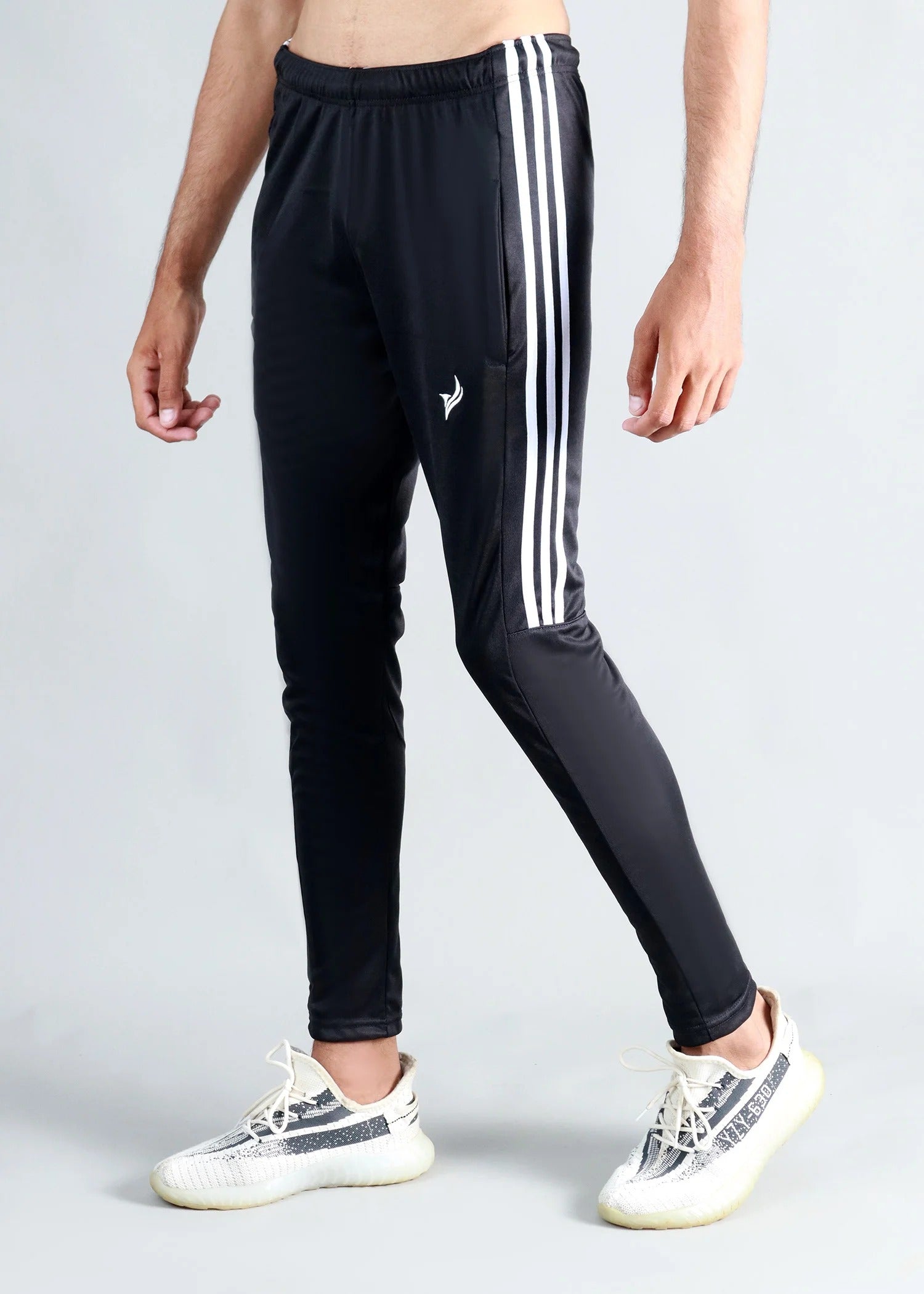 3 Stripe Dri-fit Trouser In Black