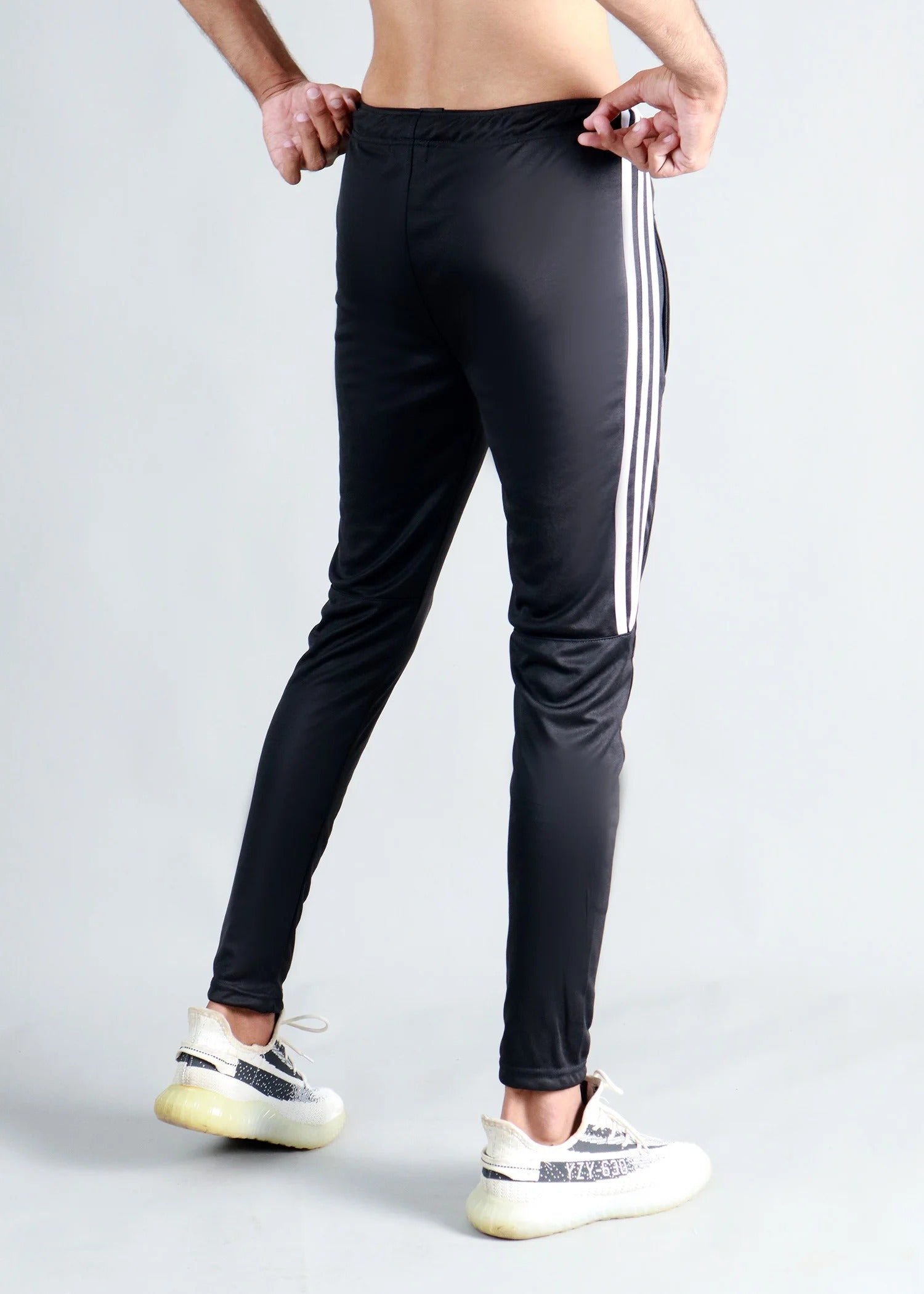 3 Stripe Dri-fit Trouser In Black