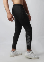 Black Dri-Fit Trouser with Gray Reflectors