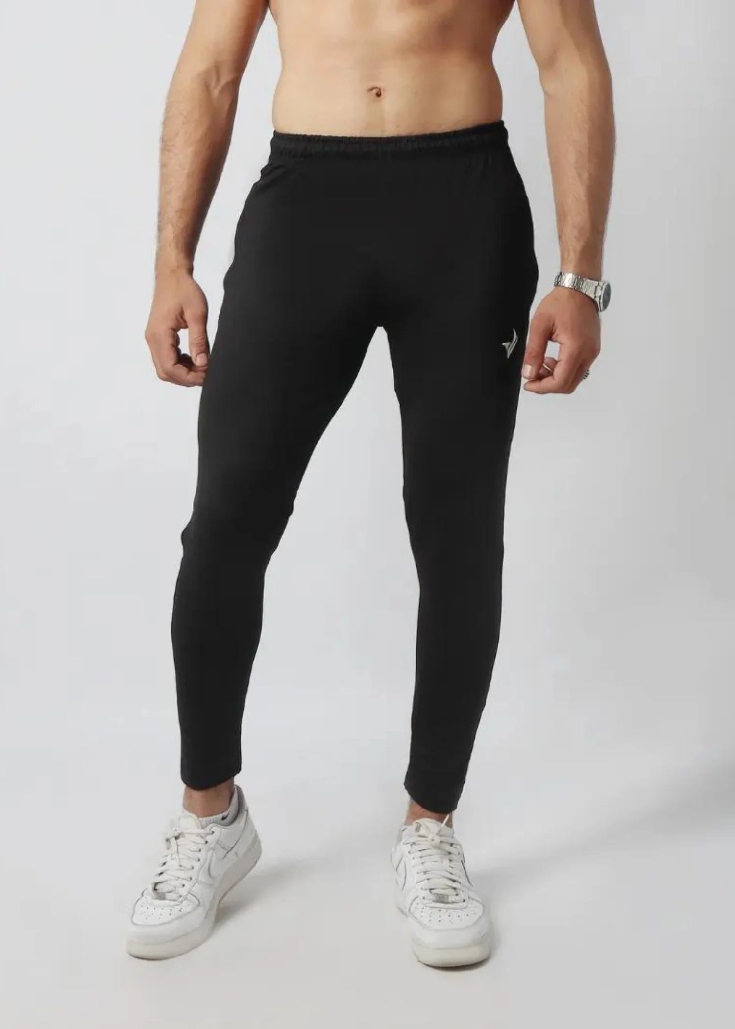Black Dri-Fit Trouser with Gray Reflectors