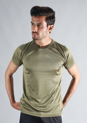 Army Green Dri-fit T-Shirt