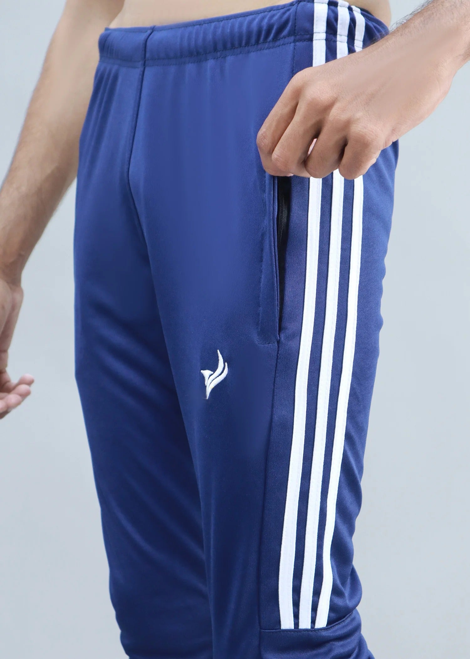 3 Stripe Dri-fit Trouser In Blue