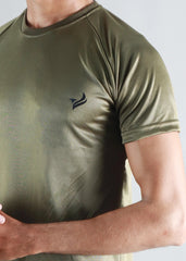 Army Green Dri-fit T-Shirt