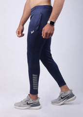 Solid Blue Dri-fit Trouser