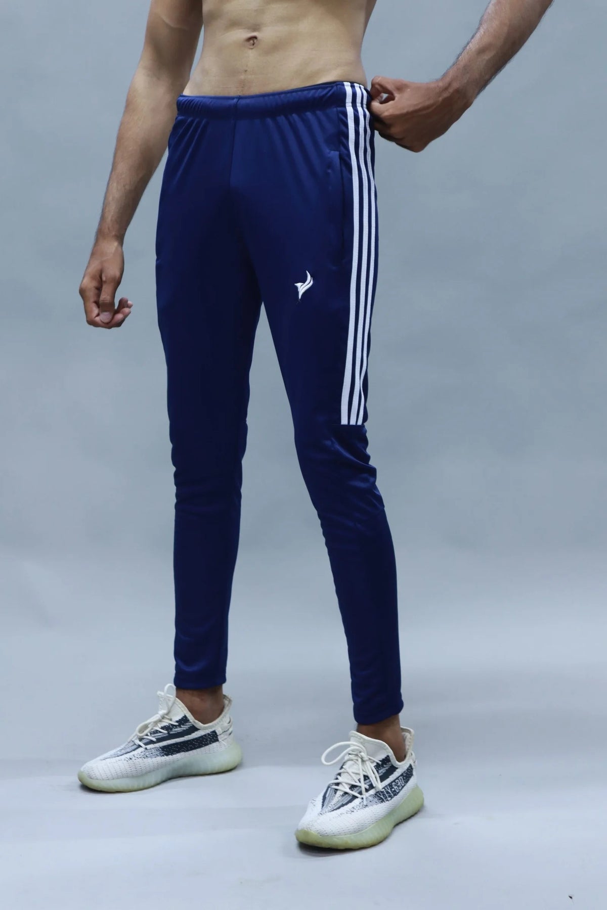 3 Stripe Dri-fit Trouser In Blue