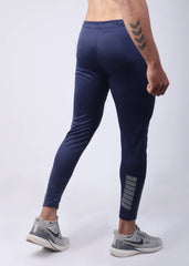 Solid Blue Dri-fit Trouser