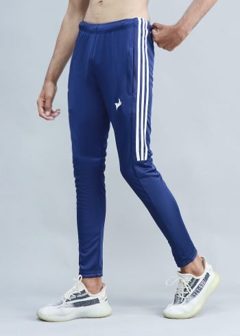 3 Stripe Dri-fit Trouser In Blue are ideal for active wear.