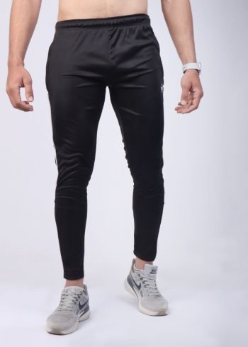 Maroon Stripe Dri-fit Trouser in black are ideal for active wear.