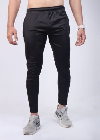 White Stripe Dri-fit Trouser in black are ideal for active wear.