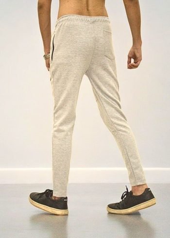 Grey cotton trousers | Casual style for everyday wear.